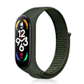 Pikkukuva 1 / 5: Nylon Mi Band 4 5 6 hihna, pehmeä säädettävä rannekoru Pulsera Correa Xiaomi Mi Band 3 4 5 6 7 rannekoru Army Gree Army Green 3 Mi Band 3 4 5 6 7