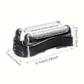 Miniatyrbilde 5 av 8: 32B 32S S3 Elektrisk erstatnings barberhode tilbehør for Braun Series3 barberhøvelhode Black