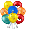 Miniatyrbillede 1 af 4: 20 stk. Pikachu Børnefest Ballongbue Tillykke med fødselsdagen 20 random balloons