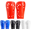 Miniatyrbillede 4 af 8: 1 par Fodboldskinnebensskinner Fodboldskinnebensskinner i plastik Skinnebensskinner F Blå Blue S