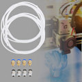 Miniatyrbillede 4 af 5: Ptfe-rør Pc4 M6 Quick Fit 2*Ptfe-rør 4*Pc4M6 Quick Fit 4*Pc4M10 lige pneumatisk fitting tryk