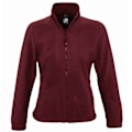 Pikkukuva 1 / 3: SOLS Dam/Dam North Full Zip Fleecejacka Burgundy Burgundy Burgundy XL