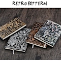 Miniatyrbillede 2 af 5: 3D-drage-relief-dagbog-skrive-notesbog, hardcover DND-dagbog håndlavet daglig notesbog rejsedagbog, RPG-tilbehør gave til DMs&D&D-spillere