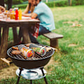 Miniatyrbilde 2 av 5: 2 stk 20 cm grillkurv i rustfritt stål 2PCS 20cm