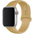 Miniatyrbild 1 av 6: Silikonarmband för Apple Watch 45mm 44mm 42mm 49mm 41mm 40mm 38mm correa armband iwatch Serie 8 7 9 SE 4 3 5 Ultra 6 Valnöt Walnut 38 40 41 mm M-L