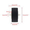 Miniatyrbillede 4 af 8: Holdbar Kassette Hjul Trinse Klemme Rulle til RSBX501, RSC1060, RSCA1060, RSCH404, RSCH510, RSDT75, RSHD505, RSHD515
