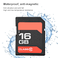 Miniatyrbild 7 av 8: Netac P600 80Mb/s Antimagnetisk Vattentät Antivibration 16GB minneskort