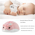 Miniatyrbillede 5 af 5: Trådløs mus sød hamsterformet computermus 1200DPI (Pink)