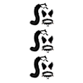 Miniatyrbillede 2 af 5: 1/2/3/5 Faux Katteører og Hale Sæt Halloween Fancy Dress Cosplay Sort-WELLNGS Sort Black 3PCS