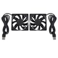 80mm 5V USB Blæser 80mm 8cm 8015 Børsteløs DC Køleblæser PC Computer Router Chassis Blæser Køler 2stk