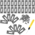 Gräsklipparblad, knivar, kompatibla med Husqvarna Automower McCulloch Flymo robotgräsklippare, 30-pack - Perfekt(qb)