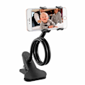 Miniatyrbillede 3 af 10: Telefonholder, Bærbar Beslag, Seng/Skrivebordsholder, SORT Black