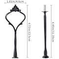 Miniatyrbillede 4 af 5: Sæt lagdelt bakke hardware til kageform 3 lag kageform fittings hardware holder til