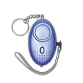 Personlig alarm nøglering til kvinder, 140dB lommealarm, blå