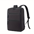 Miniatyrbilde 1 av 5: Reiseveske Laptop Ryggsekk Casual Ryggsekk Menn Kvinner College Bag med USB-ladeport Svart black