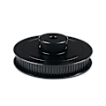 Miniatyrbillede 1 af 5: GT2 Tandhjul 3D Printer Del 80 Tænder 2GT Synkron Trækskive Hul Bredde 6mm GT2 Tandrem GT2 Trækskive Black 0.08