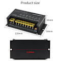 Miniatyrbild 5 av 5: 12v reläomkopplare ström för elektroniskt accesskontrollsystem Push Com Gnd 5a 100-245v spänning