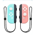 Miniatyrbilde 1 av 3: NS-bryter venstre og høyre håndtak joycon håndtak bryter bluetooth håndtak med fjernvekkelse og håndstropp Macaron handle support fitness ring