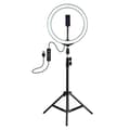 Ringlight Ringlight Xjpl537 med Stativ Usb 3 Lägen Led för Li