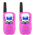 Miniatyrbild 2 av 5: Walkie-talkies för barn 3 km lång räckvidd barn Walky talky handhållen radio barnleksak lång räckvidd 22 kanaler 2-pack