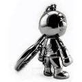 Miniatyrbillede 3 af 5: Astronaut nøglering (sort) Cool Astronaut nøglering Robot nøgle