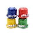 Miniatyrbillede 1 af 5: Bar Party Terningkop Drikkebrætspil Spil Terningboks 10mm d - Perfekt Tilfældig Farve Random Color 1Pc