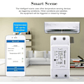 Miniatyrbilde 5 av 5: Sonoff Basic R2 Wifi Smart Lysbryter Trådløs Fjernkontroll Smart Timer Kontroll Via Amazon Echo Alexa App, Android Ios-2