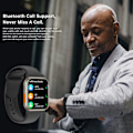 Miniatyrbilde 3 av 6: 49mm for Apple Watch Ultra 8 Smartklokke Smartklokke Menn Kvinner Serie NFC Bluetooth-samtale Trådløs lading Trening Vannbestandig W white and xiaocheNL