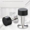 Miniatyrbillede 8 af 10: Dørstopper Gummi Dørstopper SORT 60MM Sort Black 60mm