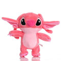 Miniatyrbild 4 av 4: Tecknad Blå Rosa Stitch Plyschdockor Anime Leksaker Lilo Och Stitch 20cm Stich Plysch Gosedjur Julklappar Till Barn[qb]
