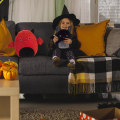 Miniatyrbilde 2 av 5: Squishmallows 2022 Halloween Squad 8\" Emily Den Helt Sorte Flaggermusen Pl