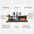 Miniatyrbillede 8 af 11: ZK-1002M 100W+100W Bluetooth Kompatibel 5.0 Effektlydforstærkerkort Stereo AMP Forstærker Hjemmebiograf AUX USB