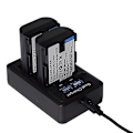 Miniatyrbilde 3 av 5: Lp-e6 batteri eller USB LCD-lader kompatibel med Canon EOS 5D Mark II III 6D 60D 60DA 70D 7D Batteries