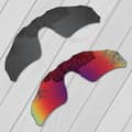 Oakley Radar EV Path OO9208 Erstatningslinser og Næsepudesæt Black+Midnight Sun