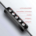 Miniatyrbillede 3 af 7: Ringlampe til bærbar computer, videokonference, 8\" LED selfie ringlampe med udtræk