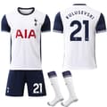 Tottenham Hotspur Hemmafotbollströja Barn & Vuxna 2024-2025 Nr 21 Kulusevski 18