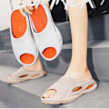 Miniatyrbillede 4 af 5: Sommer Fashion British Style Hjemmesko Mænds Bløde Sål Sky Følelse Ungdom Udendørs Sport Anti-Slip Store Cool Slippers Sort Black 45-46