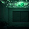Miniatyrbild 5 av 5: Glow in the Dark Stars för tak, 440 st takstjärnor Glow in the Dark Barnrumsväggdekorationer, för barns sovrum