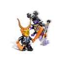 Pikkukuva 3 / 5: 24 minifiguurin setti Kai Jay Sensei Wu Master Building colorful
