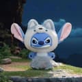 Stitch Wild Series Plys Blind Box, Jungle Dyre Simulation Vinyl Samlelegetøj Grey Wolf