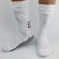 Miniatyrbillede 9 af 10: 1 par mini skinnebenskinner Fodbold skinnebenskinner - Hvid-Sort White-Black S