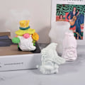 Miniatyrbild 4 av 5: Julskäggig dvärg gammal man form Mode jultomten Bearded