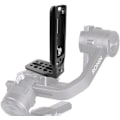 Miniatyrbild 2 av 5: L-fäste Vertikal Plattmontering för Gimbal Stabilisator 1/4'' 3/8'', DSLR-kamera på Videostativ Monopod/3-Axis Handhållen Gimbal Stabilisator[qb]