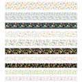 Miniatyrbilde 1 av 5: Blomster Washi Tape Set 10 ruller 15/10/20mm bred blomst