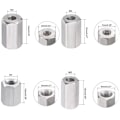 Pikkukuva 2 / 5: 10 kpl kuusikulmamutteria Kuusikulmamutterit M4X12MM M4x12mm