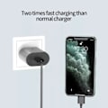 Miniatyrbillede 4 af 5: Samsung-oplader Hurtigoplader - Adapter + Kabel 25W USB-C 2m Sort