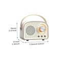 Pikkukuva 2 / 5: Mini Radio Bluetooth-kaiutin VIHREÄ Green