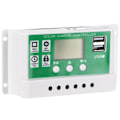 Pikkukuva 2 / 8: 20A 12V 24V LCD-näyttö aurinkolataussäädin PWM Auto KLB