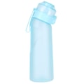 Pikkukuva 1 / 3: Makuvesi pullo 7 kpl Air Water Up pullo huurrettu musta 650ml Air Startup Set vesimuki retkeilyyn urheiluun Sky Blue