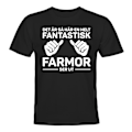 Miniatyrbild 1 av 2: Fantastisk Mormor - T-SHIRT - HERR Svart - 3XL